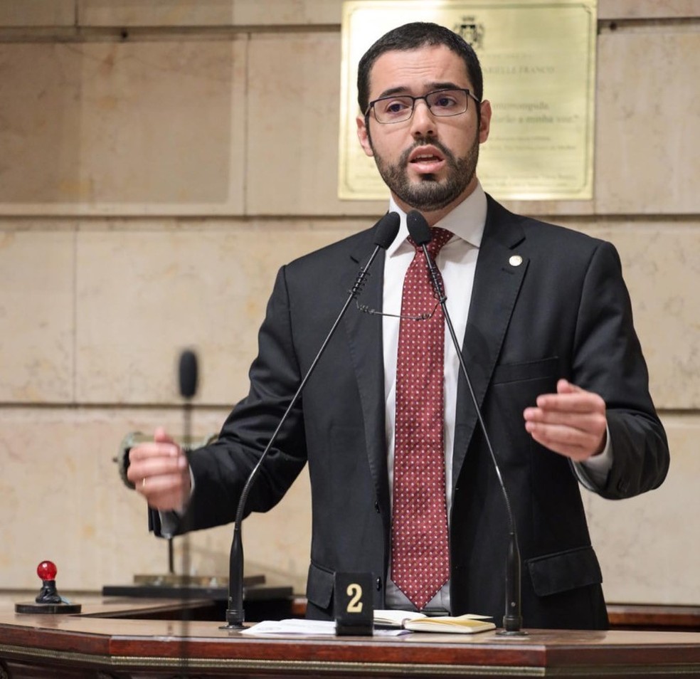 Pedro Duarte (Novo) é pré-candidato a prefeito do Rio — Foto: Reprodução redes sociais