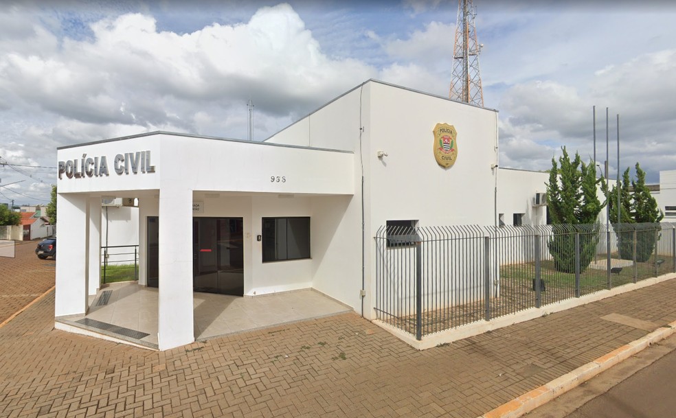 Delegacia de Polícia de Taquarituba (SP) — Foto: Google Street View/Reprodução/G1