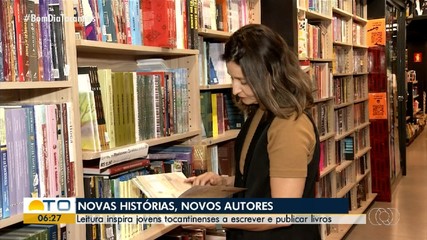 Hábito de leitura inspira tocantinenses a escrever e publicar livros
