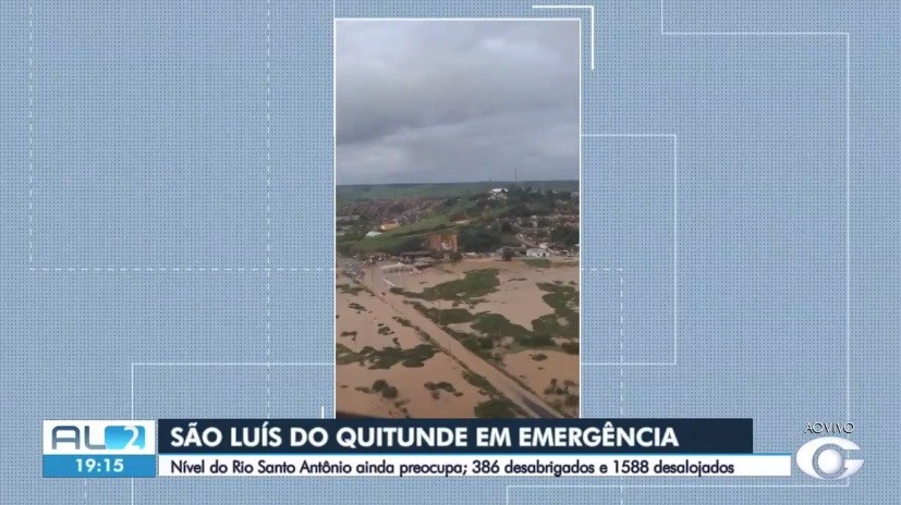 'Minha casa está inundada', diz moradora afetada por cheia em AL; mais de 3 mil pessoas estão fora de casa