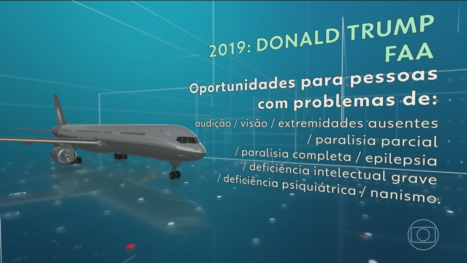 Donald Trump culpa políticas de diversidade de Obama e Biden por enfraquecimento do setor aéreo nos Estados Unidos