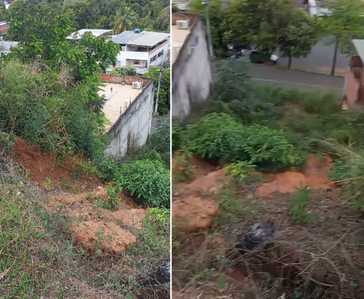 Deslizamento de barranco completa sete meses em Itaperuna e ainda ameaça moradores