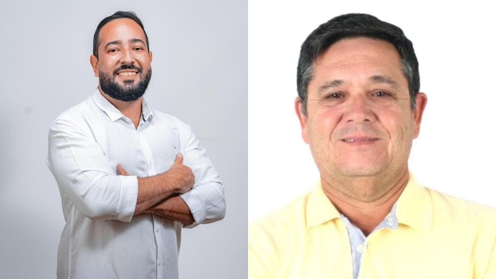 2 de 6
Jo&atilde;o Paulo, pela coliga&ccedil;&atilde;o Juntos por uma Regin&oacute;polis Melhor (PSD e Podemos), e Marco Antonio, pela coliga&ccedil;&atilde;o Uni&atilde;o e Liberdade (Uni&atilde;o Brasil, PP e PL) disputaram prefeitura de Regin&oacute;polis &mdash; Foto: Divulga&ccedil;&atilde;o