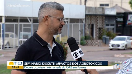 Seminário para debater impacto dos agrotóxicos será realizado em Palmas