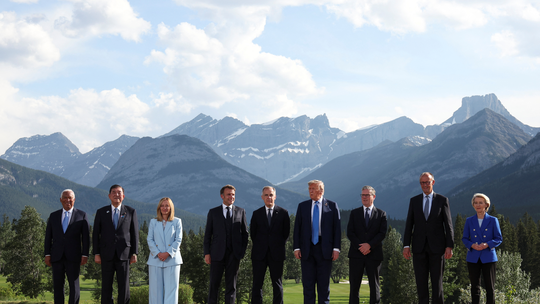 Em declaração conjunta, líderes do G7 afirmam que Israel tem o direito de se defender do Irã e falam em desescalada do conflito 