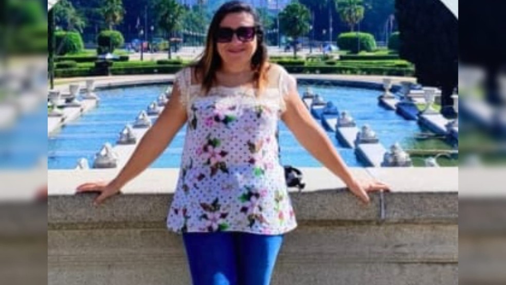 Áurea Maria Rodrigues Lima, 54 anos, morreu após ter um AVC durante uma aula de spinning, em uma academia de Maranguape. — Foto: Arquivo pessoal