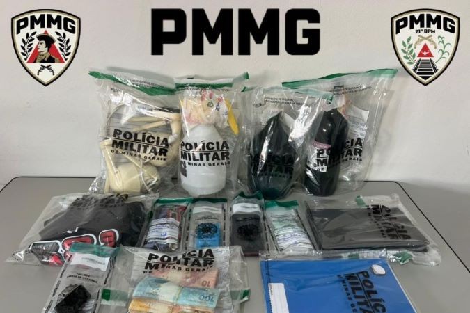 Oito são presos por tráfico de drogas e ligação com o Comando Vermelho em Rio Pomba 