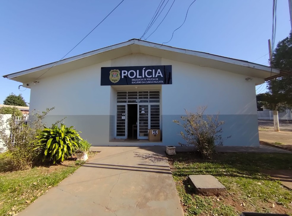 Delegacia de Polícia Civil de Euclides da Cunha Paulista (SP) — Foto: Polícia Civil