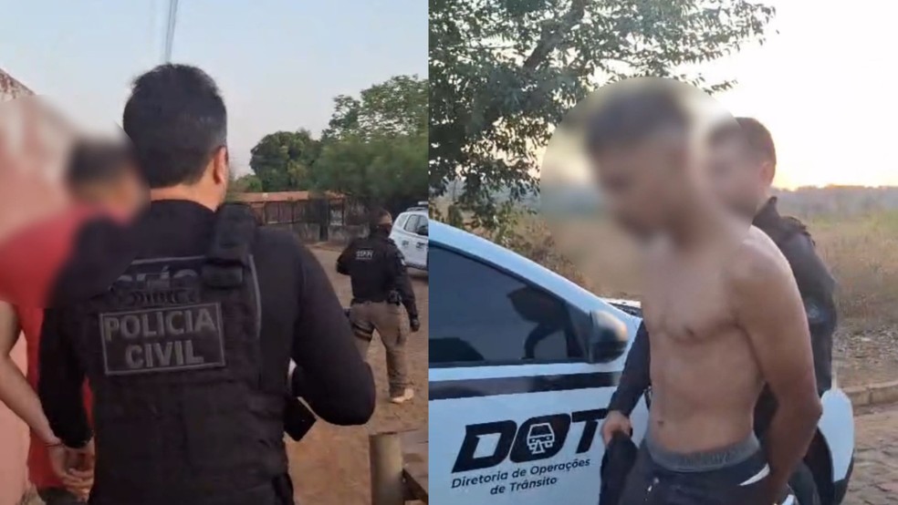 Conselheiro tutelar e outro homem são presos suspeitos de assassinato de jovem no Piauí — Foto: Polícia Civil