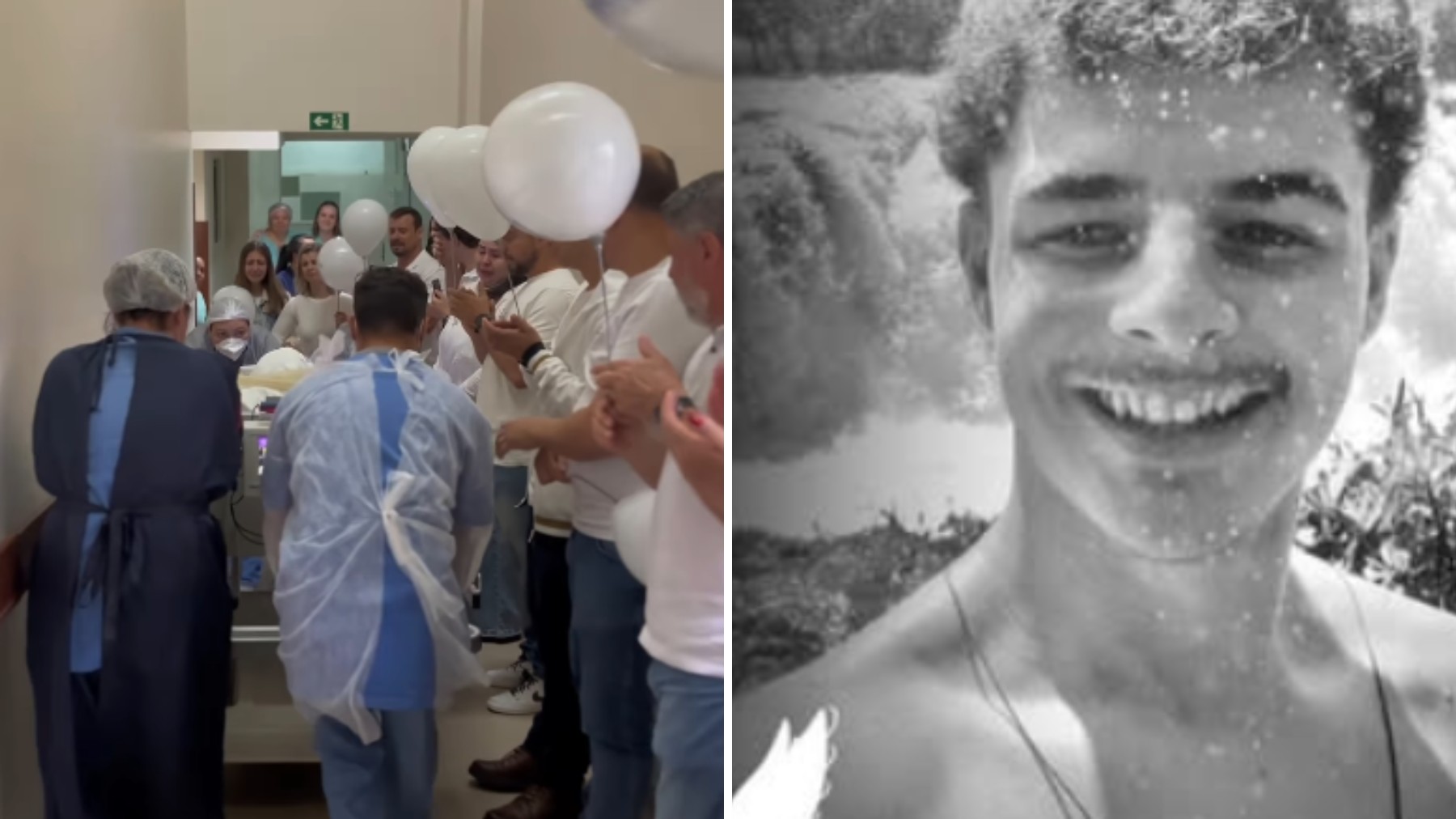 VÍDEO: equipe de hospital aplaude saída de corpo de jovem após família autorizar doação de órgãos, no Paraná