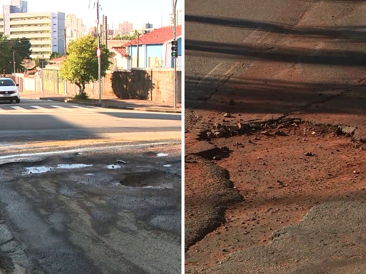 Queixas sobre buracos e manutenção de ruas em Campinas sobem 26,8% em um ano, diz 156