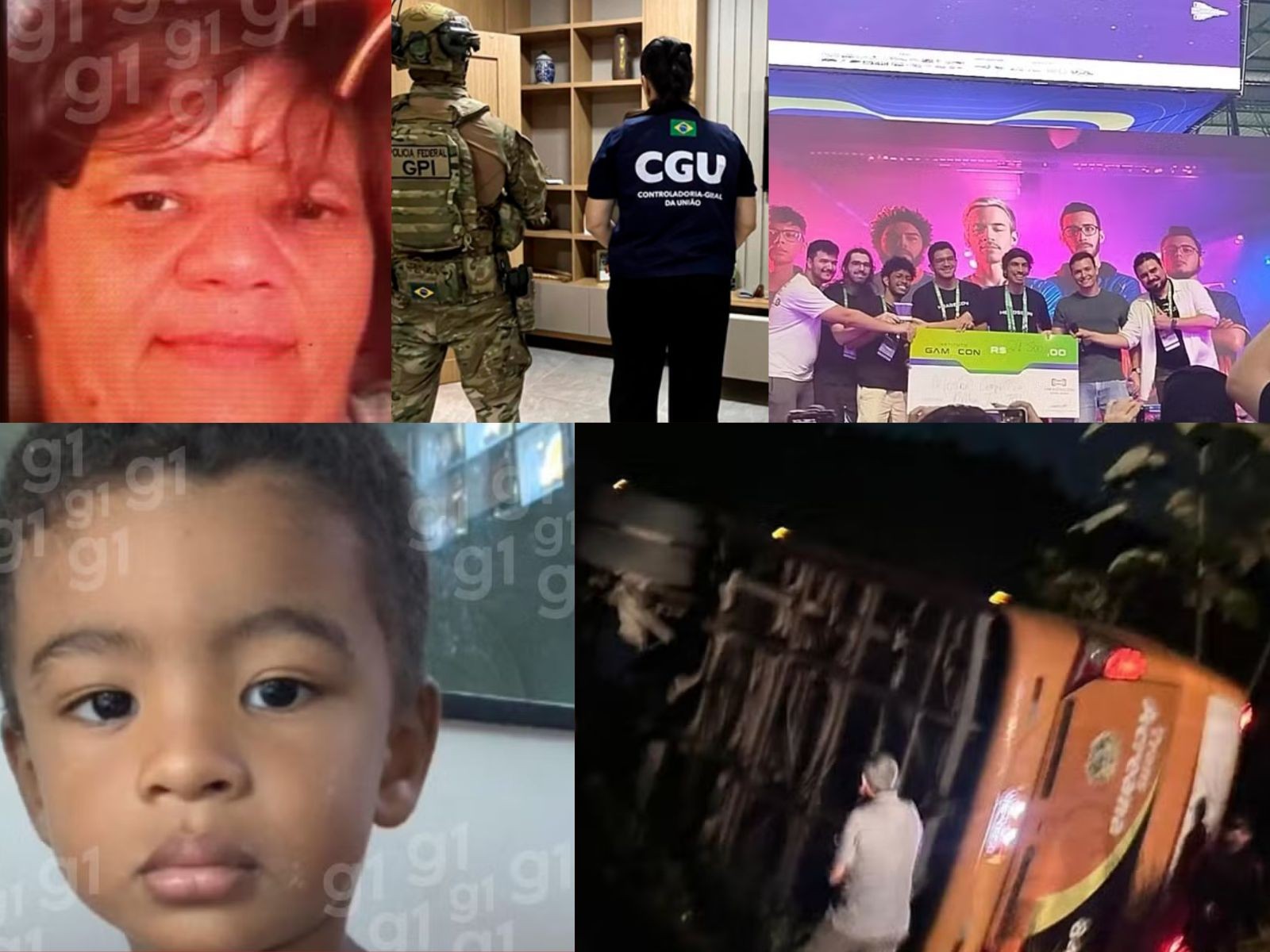 Você viu? Acidente de ônibus na BR-364, prefeituras investigadas pela PF, feminicídio e mais