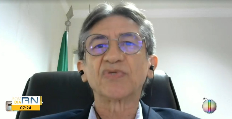 Nereu Linhares, presidente do Ipern — Foto: Reprodução/Inter TV Cabugi