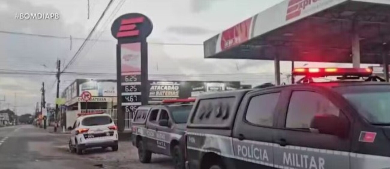 Três pessoas são presas após tentativa de arrombamento de posto de combustíveis, em João Pessoa