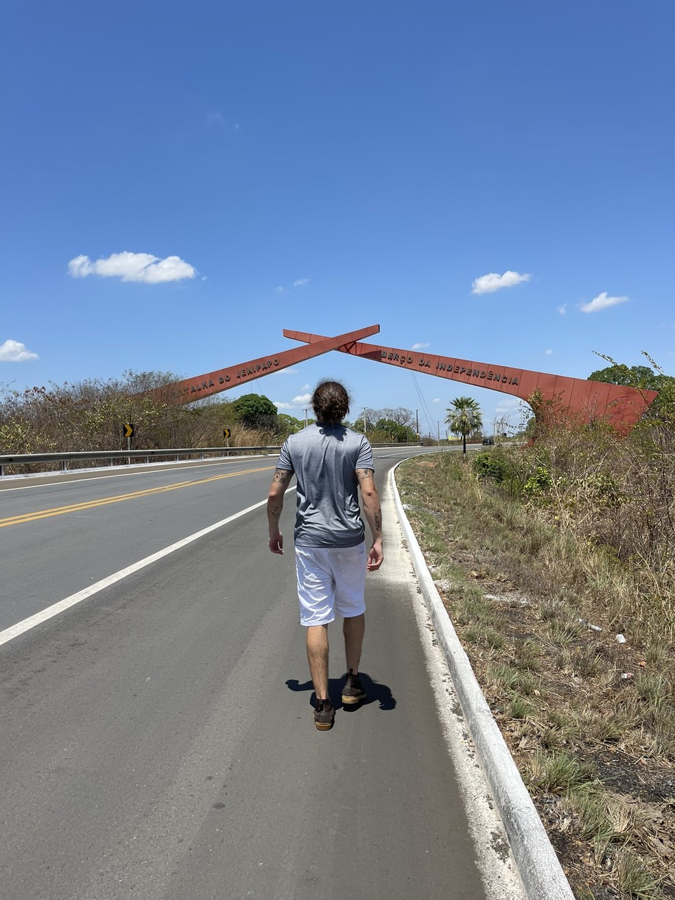 Whindersson Nunes visitou monumento da Batalha do Jenipapo, em Campo Maior, Norte do Piauí — Foto: Divulgação