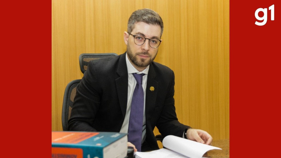 O procurador do TCE-MT, Grhegory Paiva Pires — Foto: ALMT
