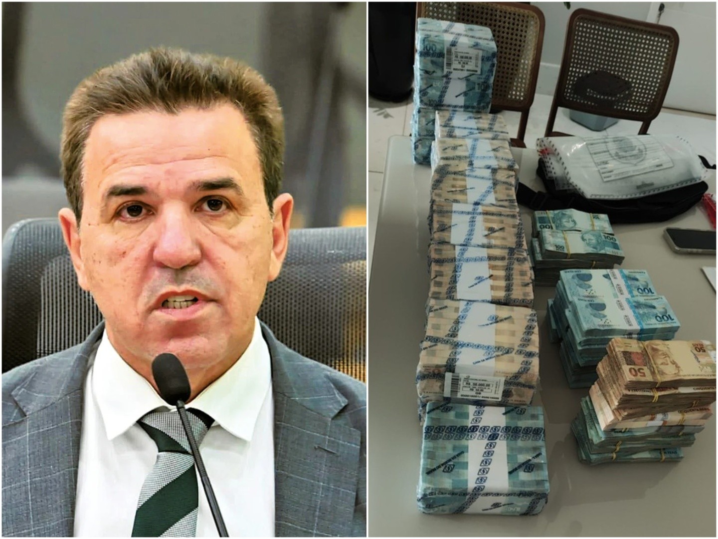 PF apreende R$ 1,5 milhão e deputado Luiz Eduardo se pronuncia no RN | G1