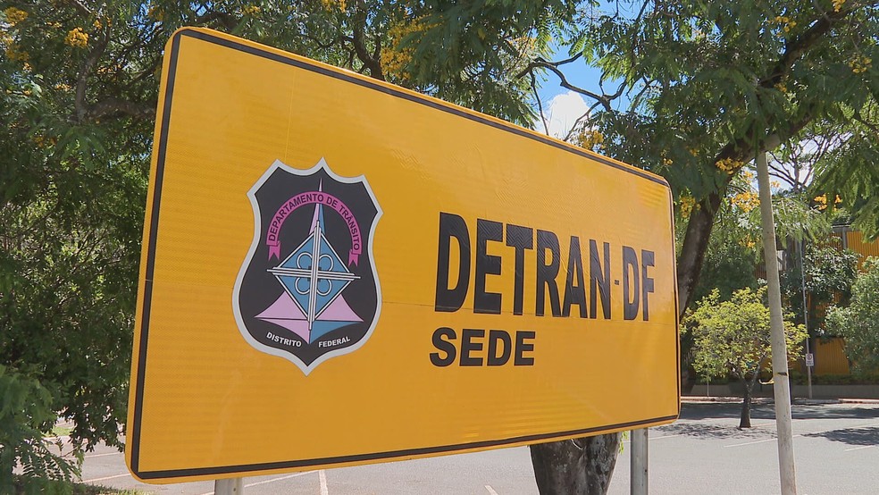 Sede do Detran-DF, em imagem de arquivo — Foto: TV Globo/Reprodução