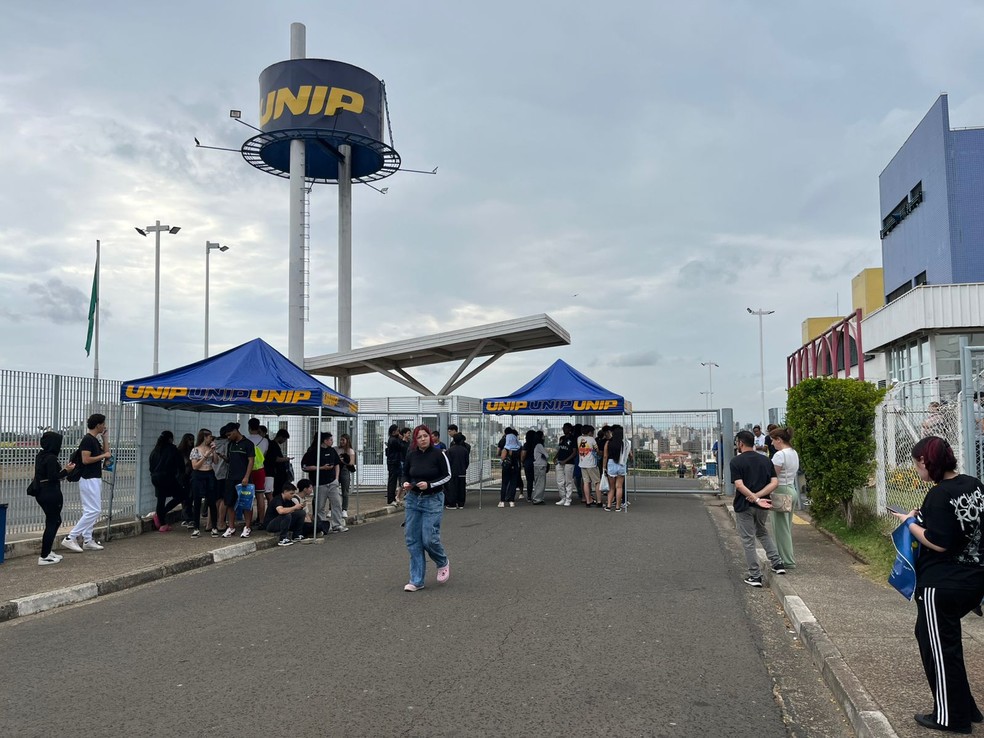 Fotos do ENEM 2025 na Unip em Campinas, interior de S�o Paulo - Foto: Marcelo Gaudio/g1 Campinas e regi�o