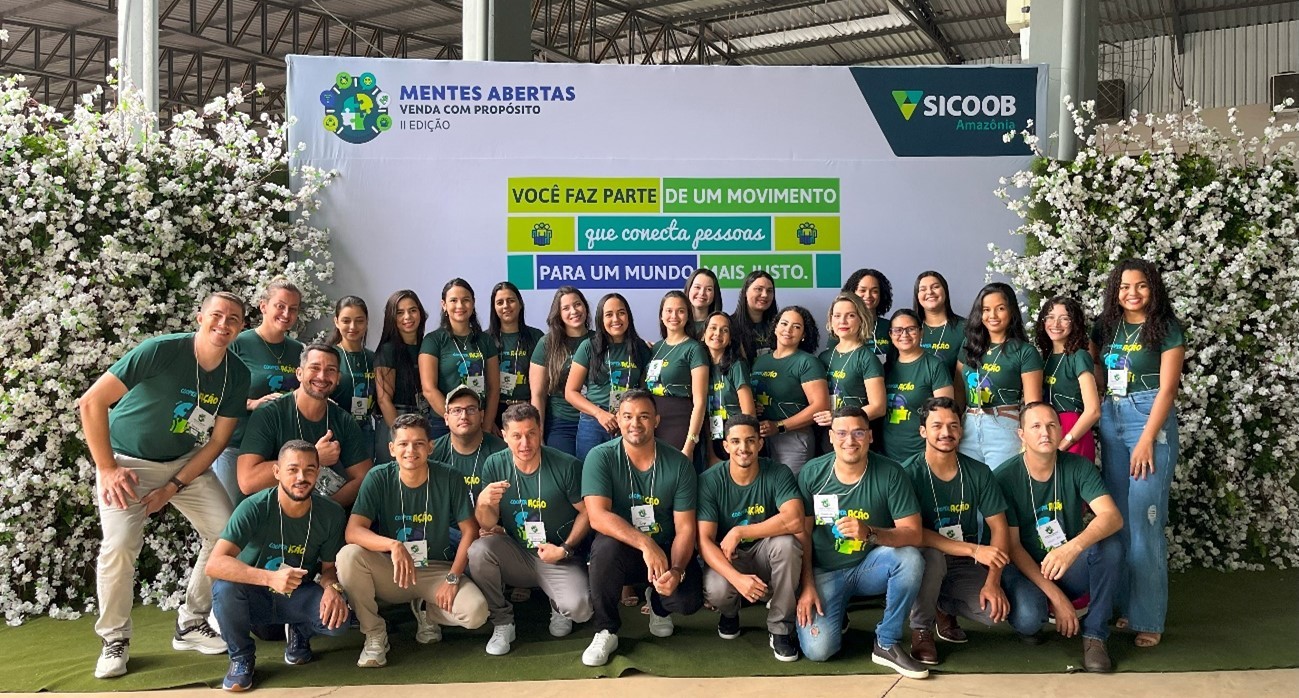 Sicoob Amazônia realiza a 2º edição do “Mentes Abertas – Venda com Propósito” em Ariquemes (RO)