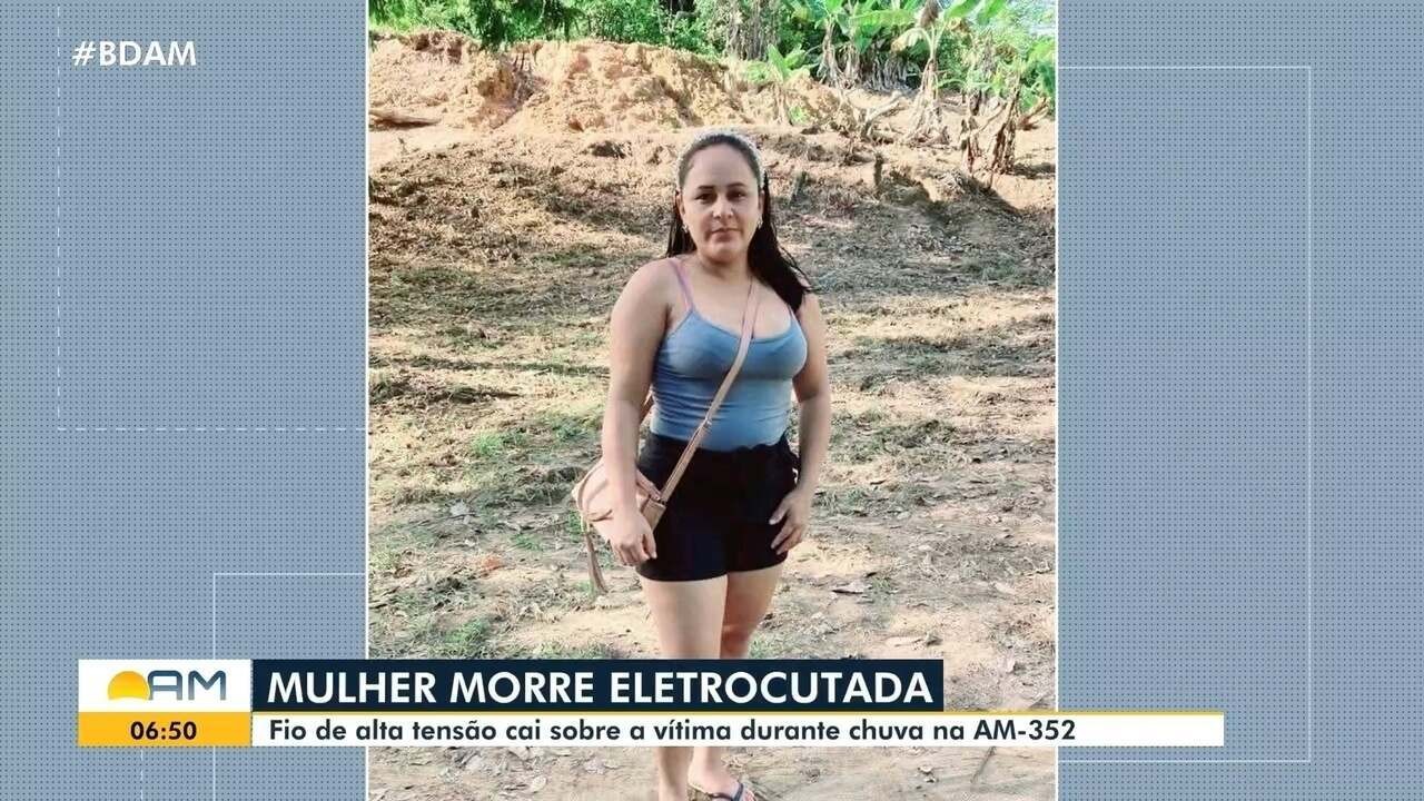 Mulher morre ao ser atingida por fiação de alta tensão no AM