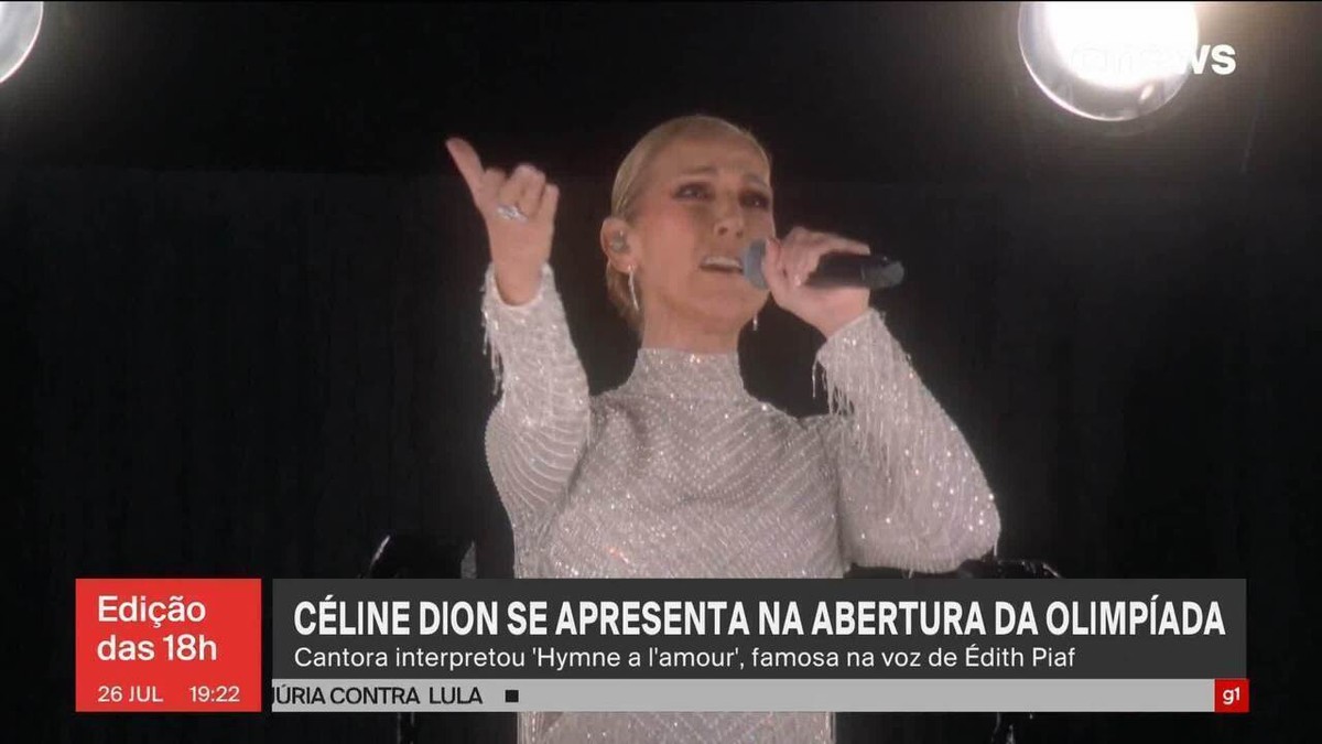 Celine Dion canta en la inauguración de los Juegos Olímpicos y vuelve a los escenarios tras meses de parón |  París 2024