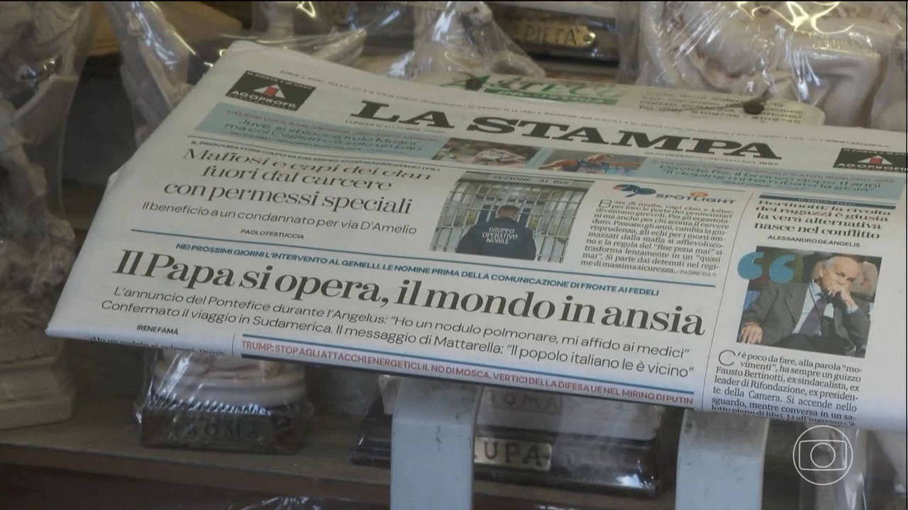 Papa Leão XIV passou noite tranquila após cirurgia para retirada de câncer de pulmão