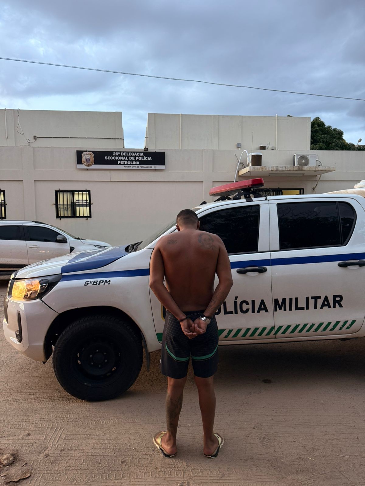 Suspeito de integrar facção baiana é preso em Petrolina em meio à guerra do tráfico