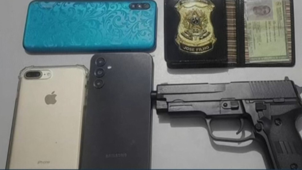 Homem que se passava por policial fez companheira vender a casa e ficou com dinheiro — Foto: TV Verdes Mares/Reprodução