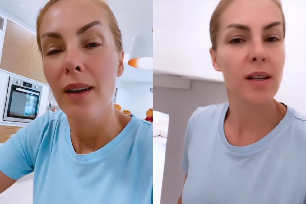 Ana Hickmann volta a falar com o público sobre o dia a dia após queixa de lesão corporal contra o marido — Foto: Reprodução/Redes sociais