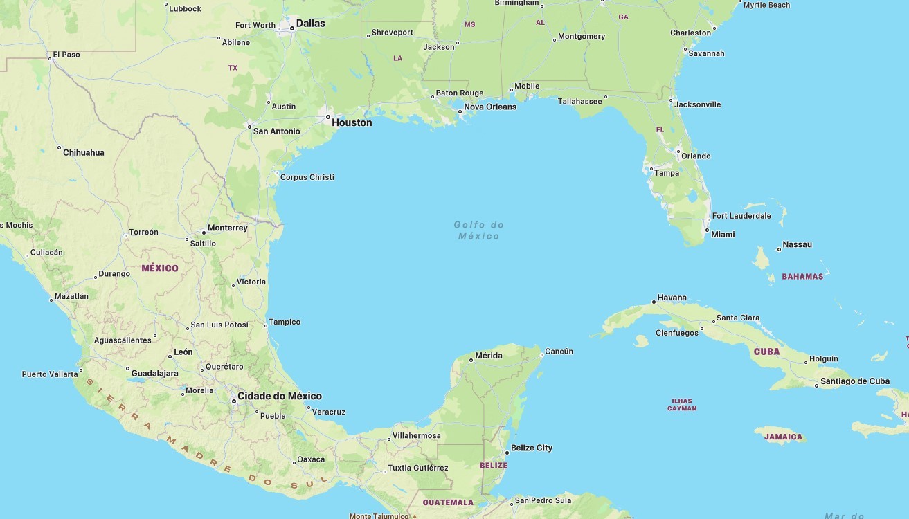 Após Google, Apple renomeia Golfo do México como 'Golfo da América' em app de mapas nos EUA