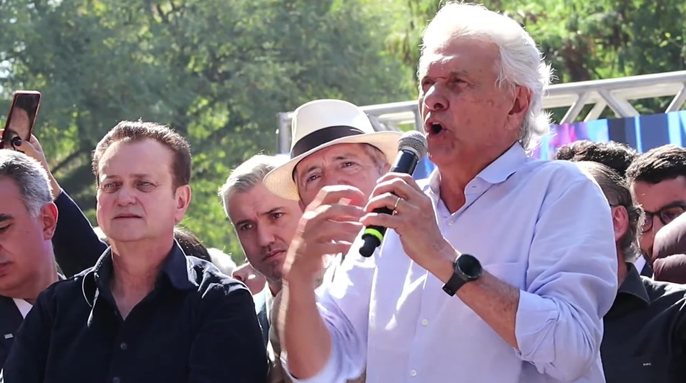 PSD oficializa candidatura de Ronaldo Caiado à Presidência da República com Gilberto Kassab como vice