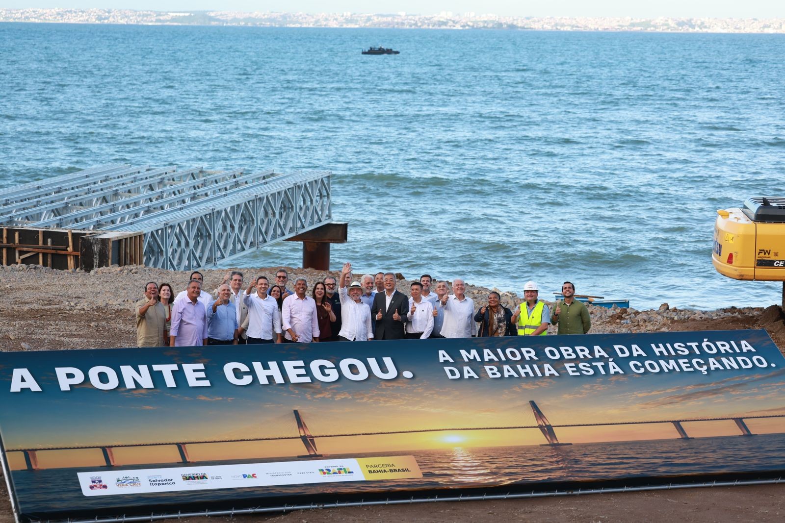 Lula inaugura hospital em Alagoinhas e participa do início das obras da Ponte Salvador-Itaparica
