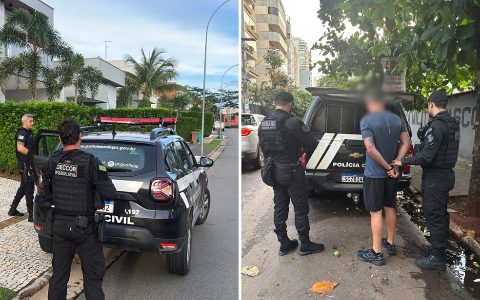 Operação cumpre mandados de prisão contra suspeitos de corrupção em contratos da Goinfra — Foto: Divulgação/Polícia Civil
