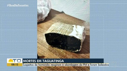Suspeitos de integrar facção criminosa morrem após confronto com PMs em Taguatinga