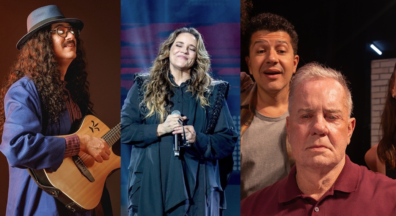Show de Ana Carolina, musical sobre Moraes Moreira, peça com Luiz Fernando Guimarães, festivais e mais: veja agenda cultural