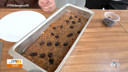 Bolo de banana fit: veja como ficou receita