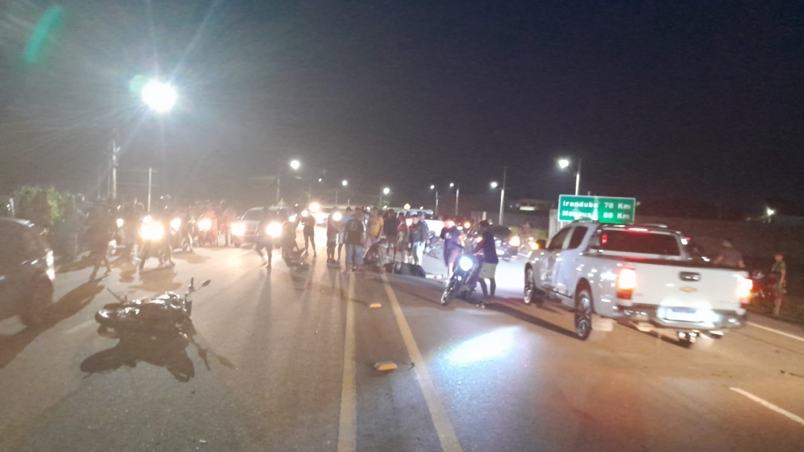 Aposentado morre em grave acidente de trânsito na rodovia AM-070