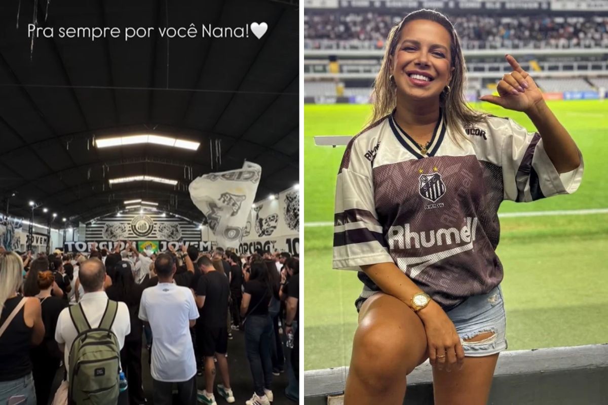 Neymar e Torcida Jovem se 'despedem' de Naty Portira, torcedora do Santos que morreu após lutar contra câncer