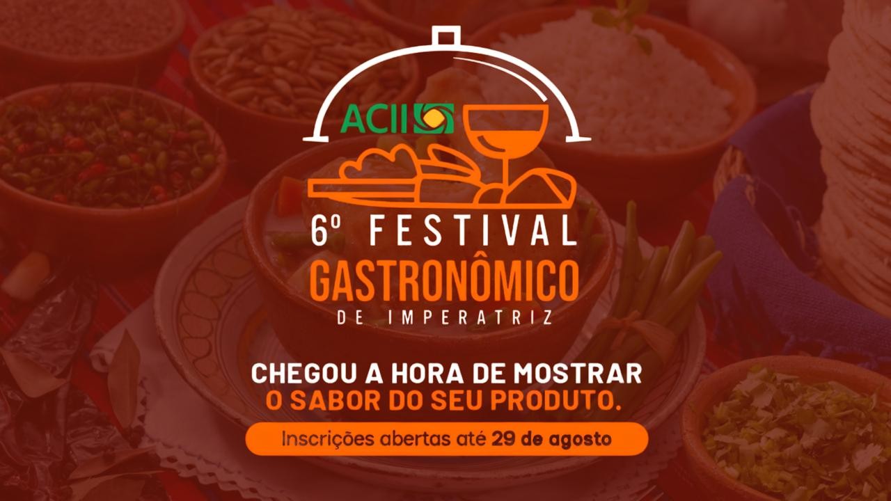 Últimos dias: Festival Gastronômico ACII recebe inscrições até 29 de agosto