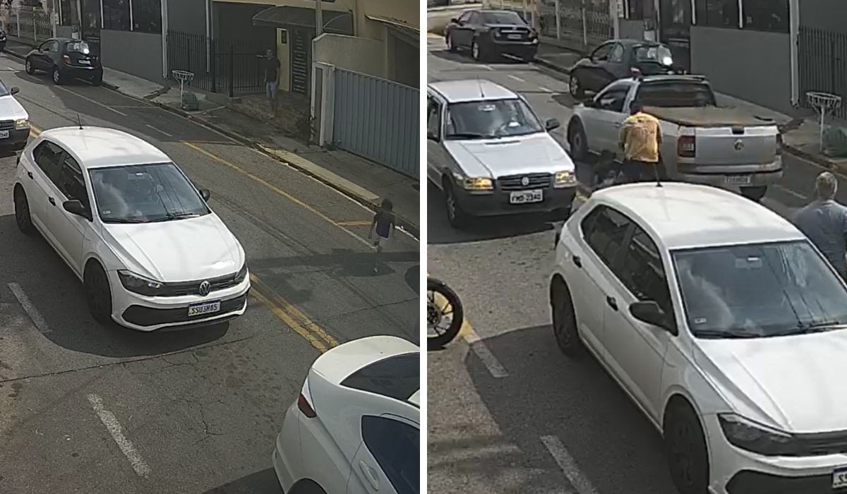 VÍDEO: Criança é atropelada ao atravessar a rua correndo em Vinhedo