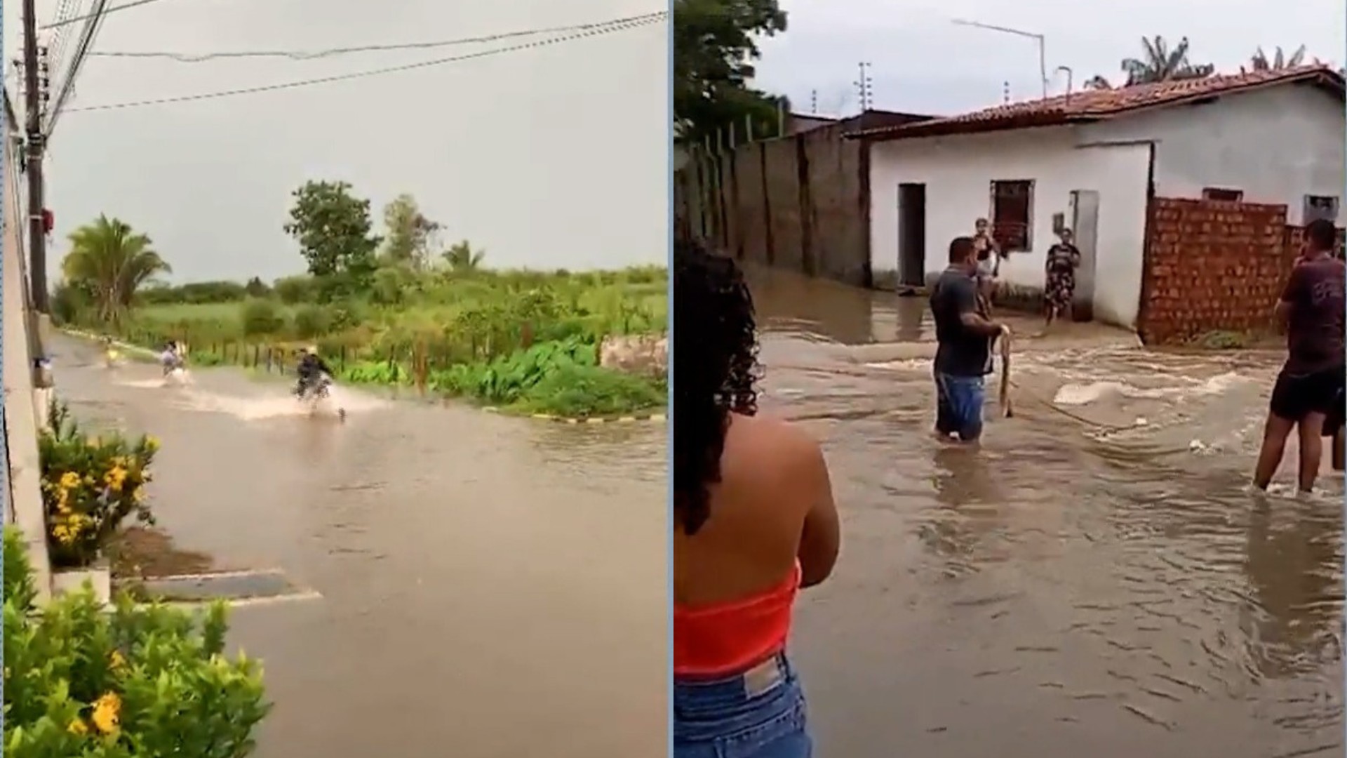Santa Rita decreta situação de emergência após chuvas e danos em vias e casas
