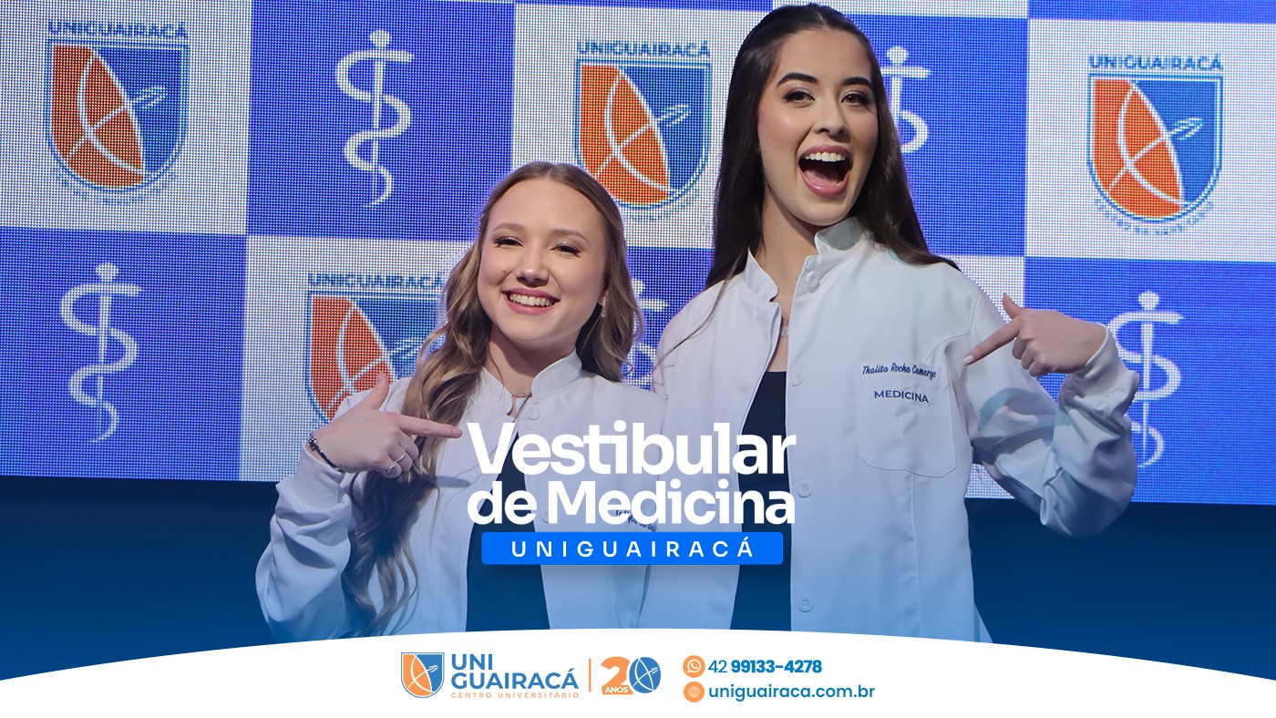 Em uma noite de emoções, Medicina UniGuairacá realiza Cerimônia do Jaleco 