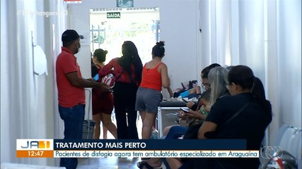 Pessoas com dificuldade para ingerir alimentos têm atendimento especializado em Araguaína