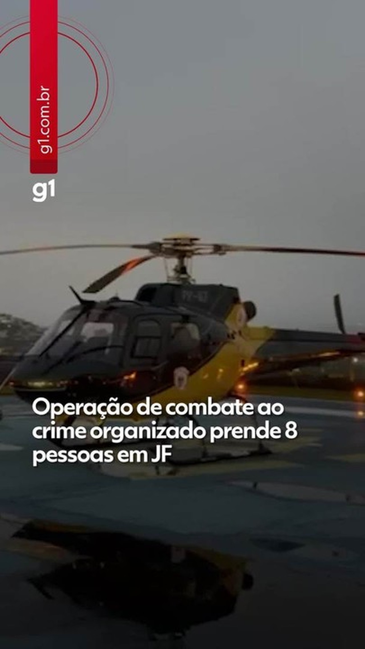Operação nacional de combate ao crime organizado prende oito pessoas em Juiz de Fora