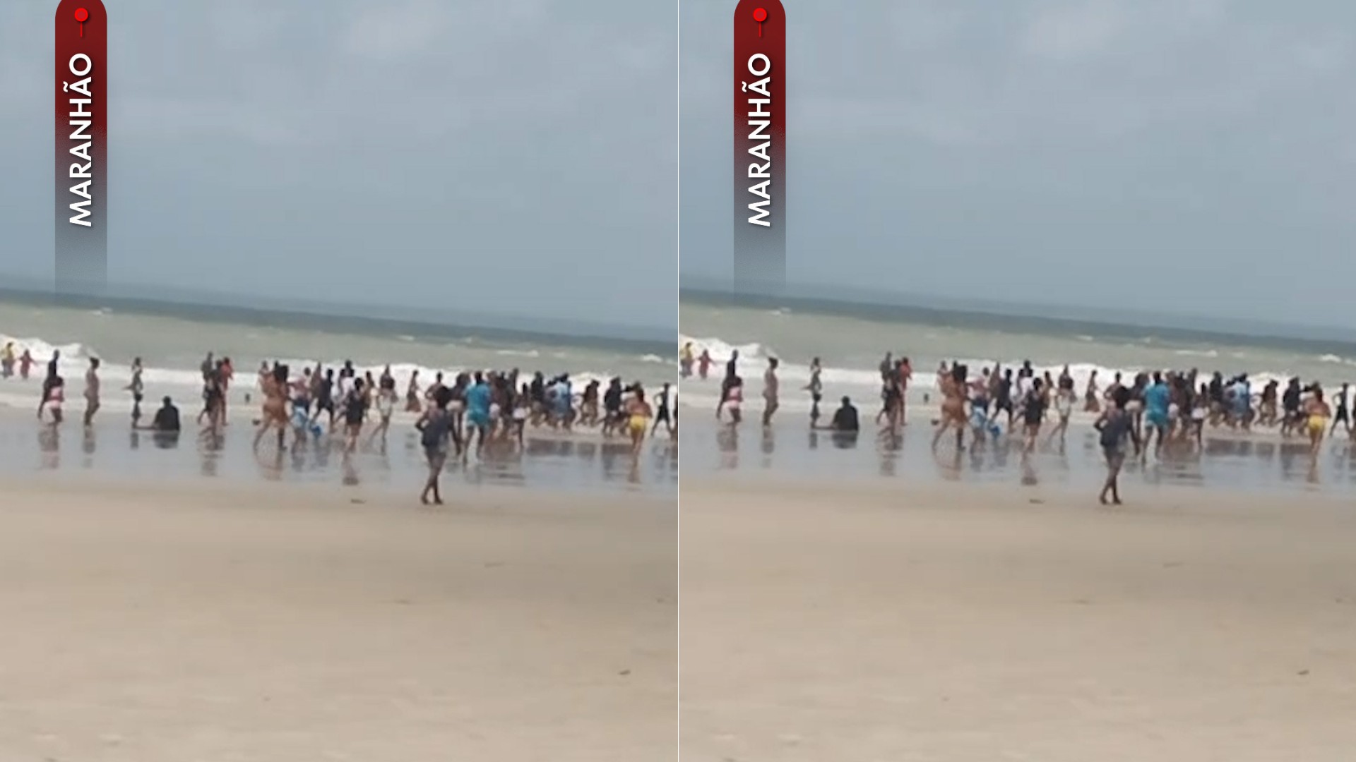VÍDEO: Homem morre afogado na Praia de Araoca, em Guimarães