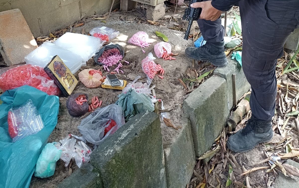 Polícia encontra pés de maconha e 1,5 kg de pasta base de cocaína mexicana em Três Rios; suspeito é preso