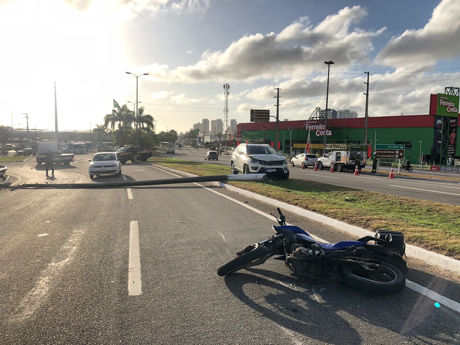 Maior hospital do RN atende uma vítima de acidente de moto a cada 3 horas