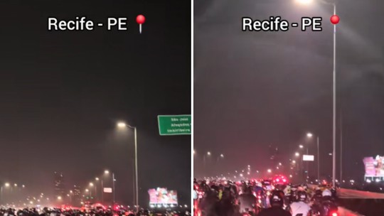 É #FAKE que vídeo mostre manifestação no Recife contra prisão domiciliar de Bolsonaro - Posts enganosos nas redes sociais usam vídeo de maio de 2025 como se fosse manifestação em apoio ao ex-presidente nesta terça-feira (5).