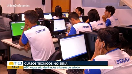 Senai abre vagas gratuitas para cursos técnicos